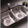 JOHNSON BACHA COCINA DOBLE  C28/18S (59x34x18)