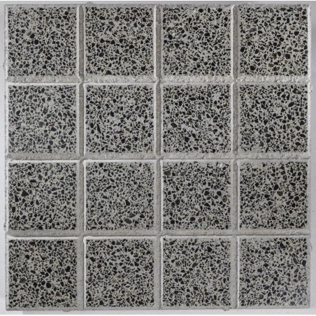 BALDOSA GRANITICA NEGRO 16 PANES 40X40 XM2