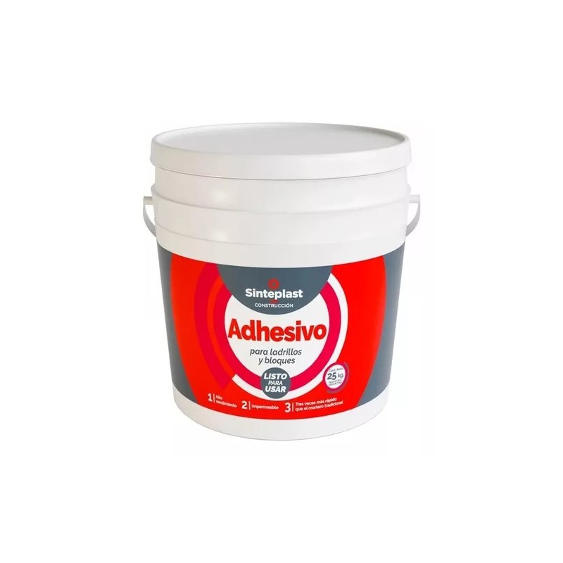 SINTEPLAST ADHESIVO PARA BLOQUES Y LADRILLOS X 25 KG