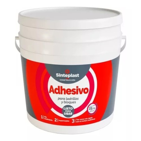 SINTEPLAST ADHESIVO PARA BLOQUES Y LADRILLOS X 25 KG