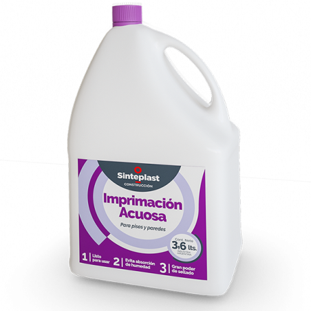 SINTEPLAST IMPRIMACIÓN ACUOSA X3.6 LTS