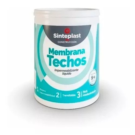 SINTEPLAST MEMBRANA LÍQUIDA BLANCA X5 KG